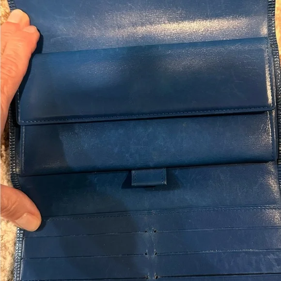 Louis Vuitton Blue Wallet - Picture 6 of 9